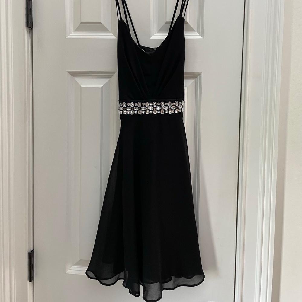 Lipsy London black cocktail dress, size 6